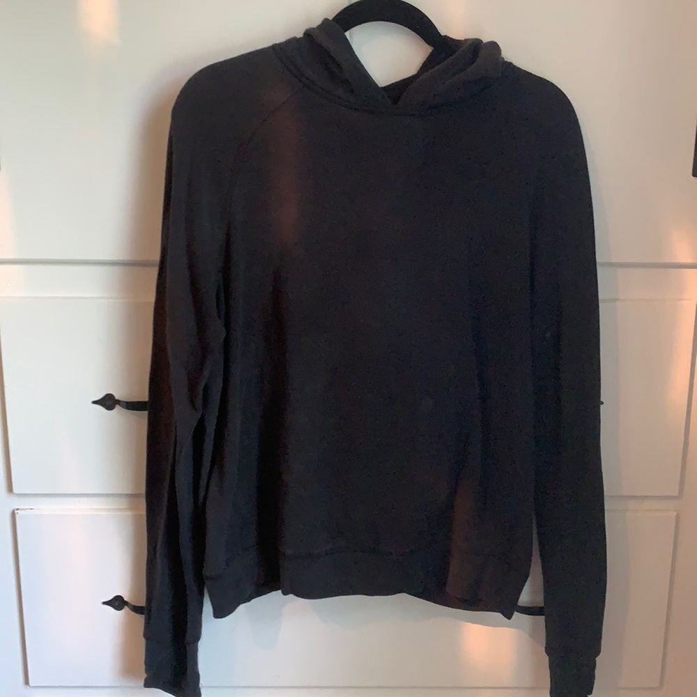 Athleta cross back hoodie